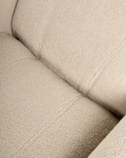 Recliner stol JAPET Boucle Beige