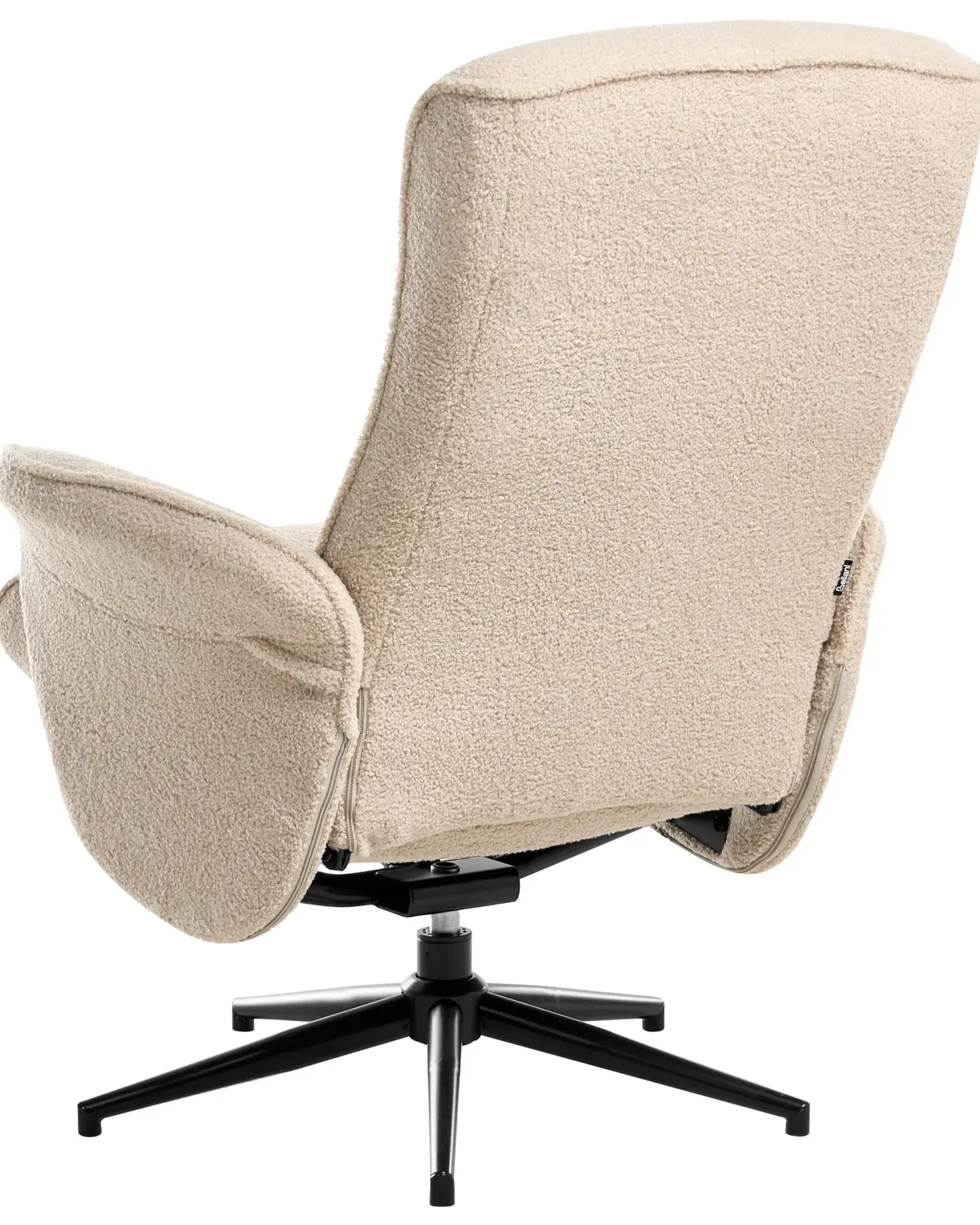 Recliner stol JAPET Boucle Beige