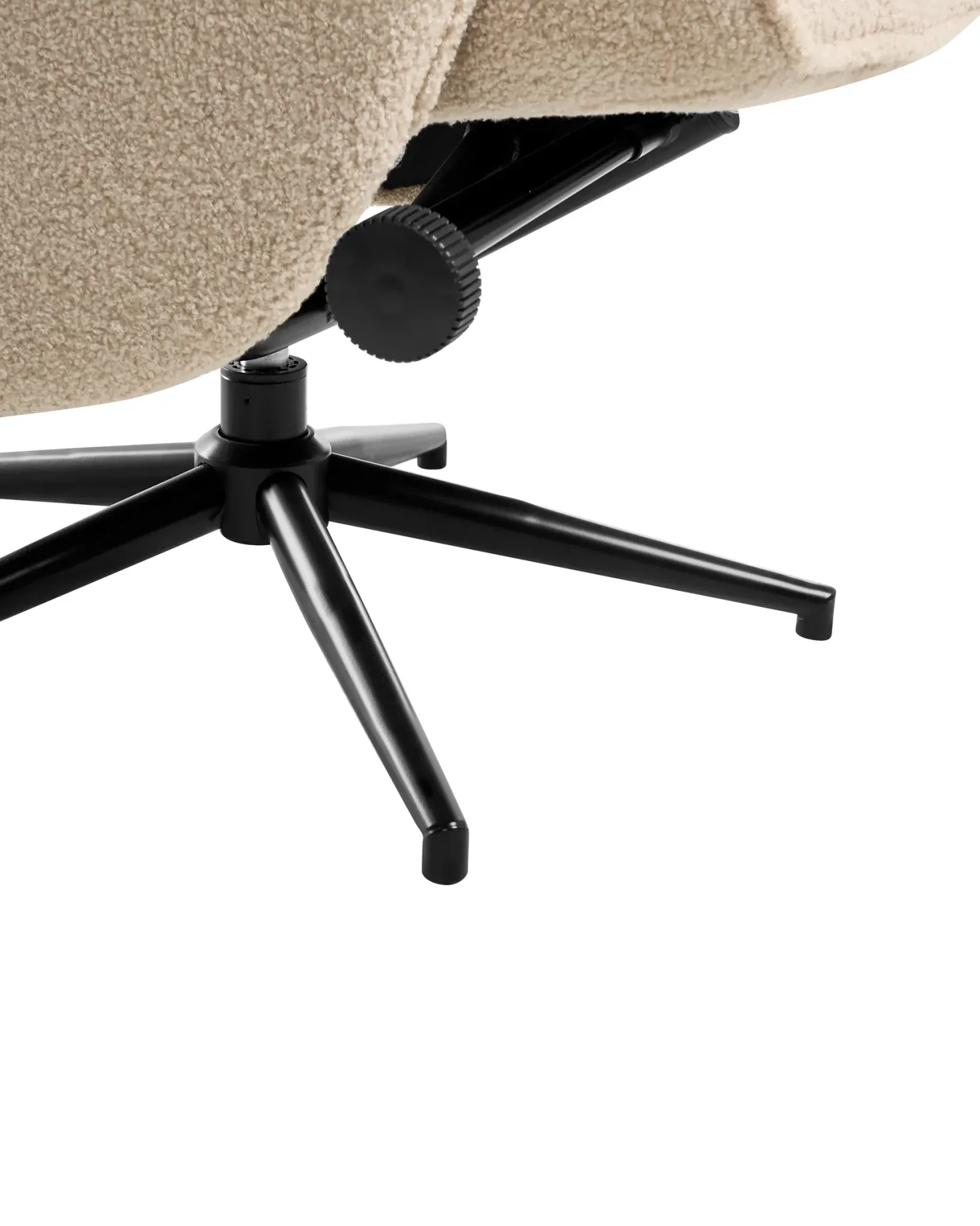 Recliner stol JAPET Boucle Beige