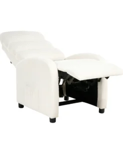 Recliner stol OTUS Boucle Cremehvid
