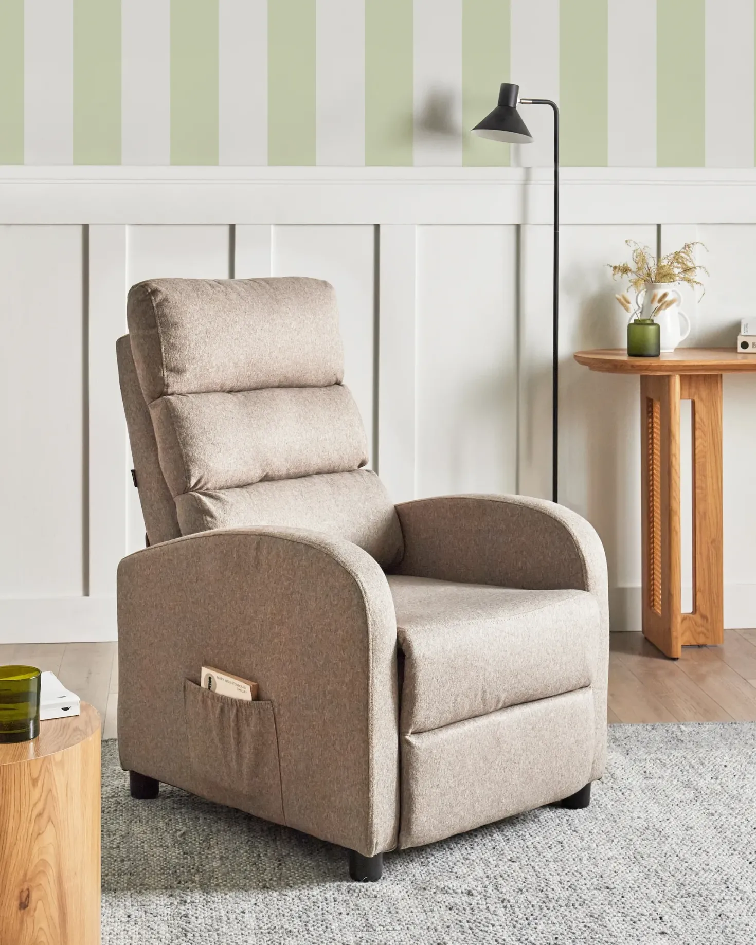 Recliner stol OTUS Brungrå