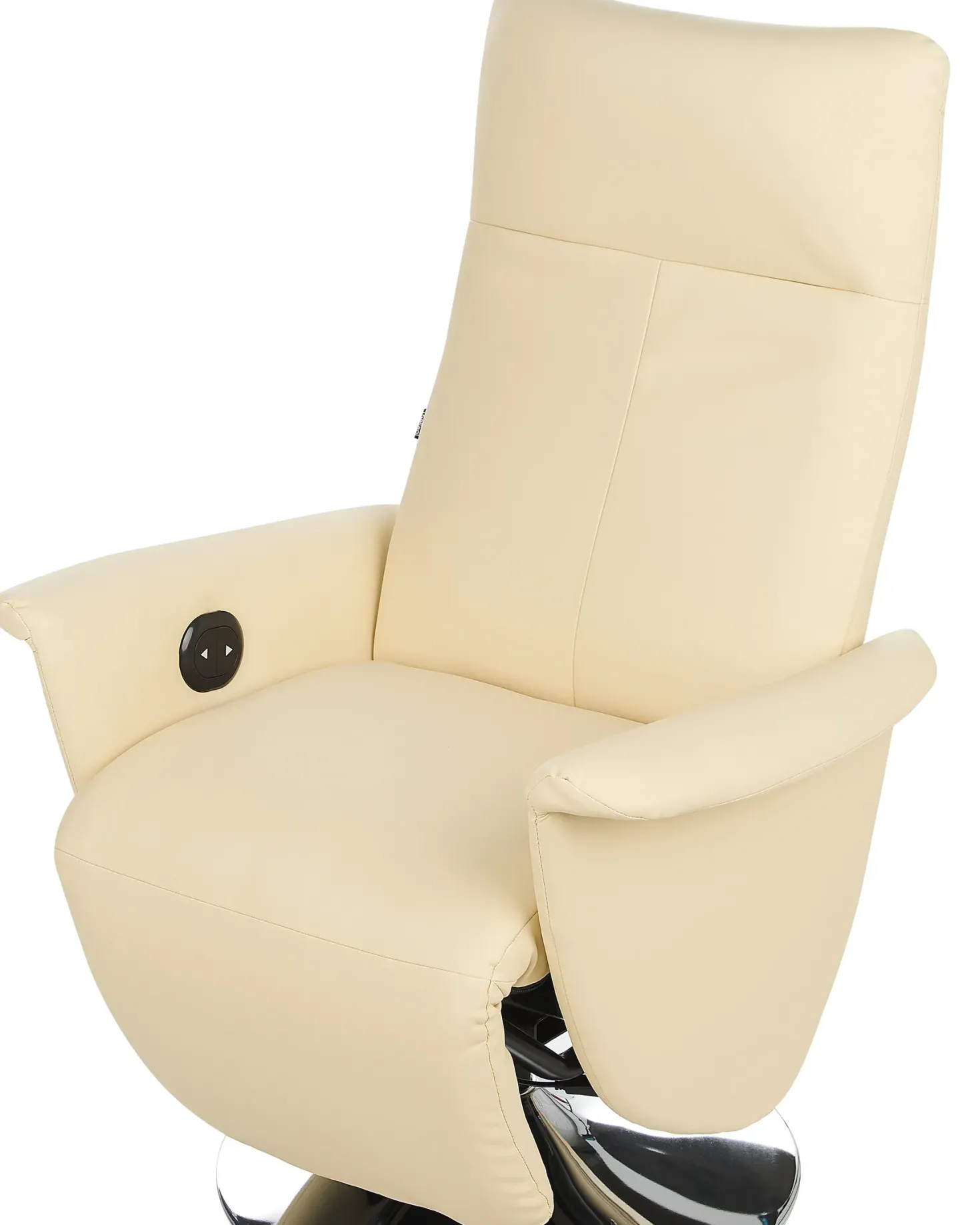 Recliner stol PRIME Inkl. fodstøtte Kunstlæder Lys Beige