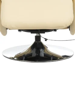 Recliner stol PRIME Inkl. fodstøtte Kunstlæder Lys Beige