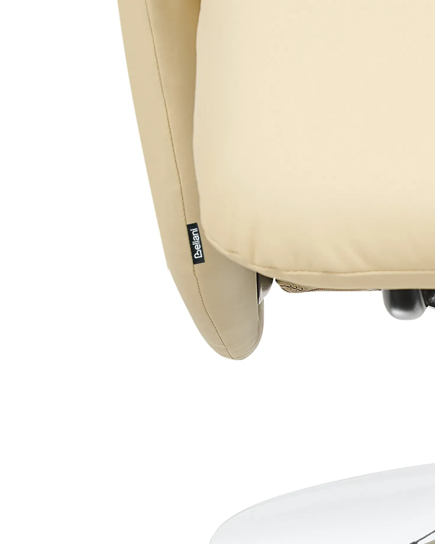 Recliner stol PRIME Inkl. fodstøtte Kunstlæder Lys Beige
