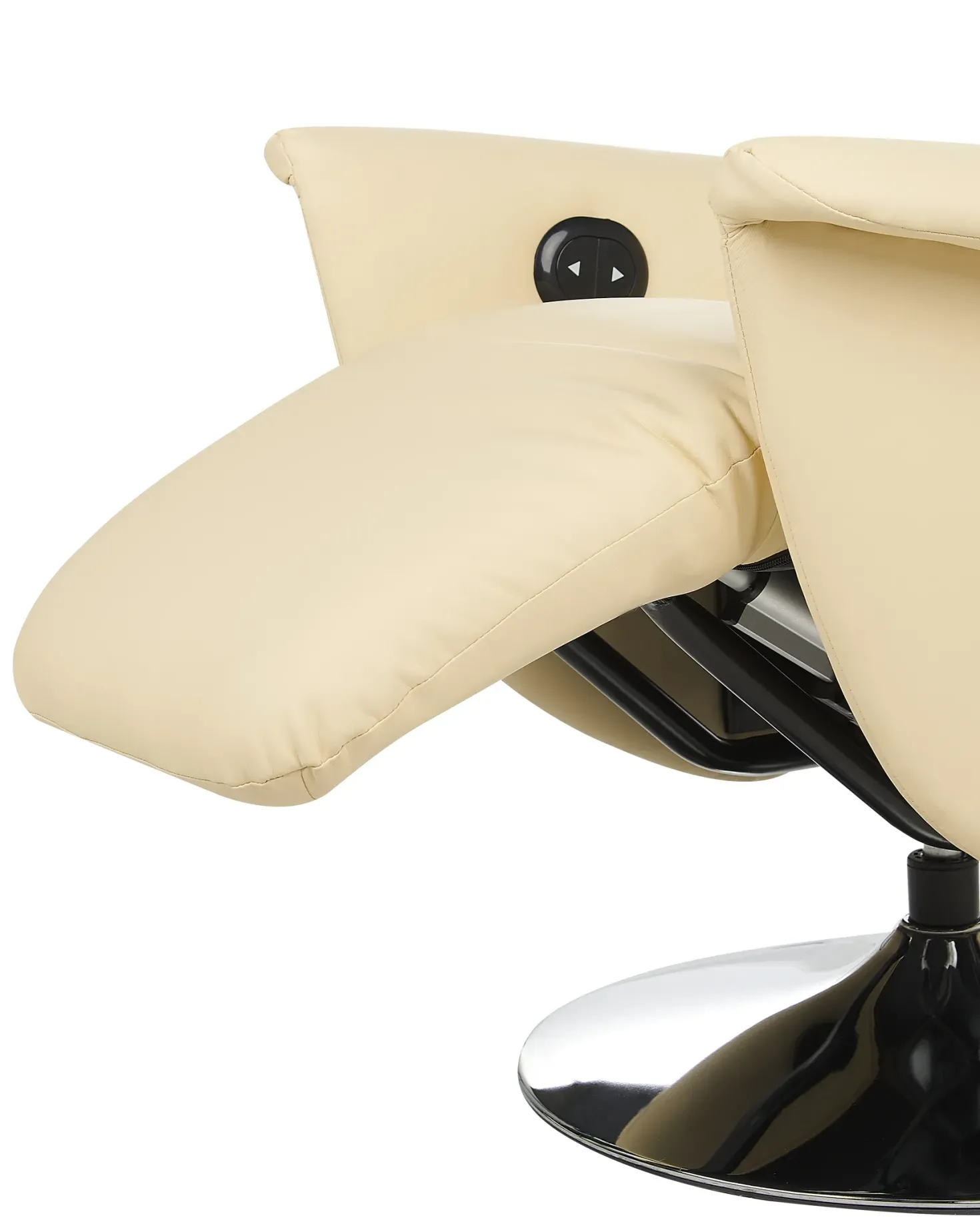 Recliner stol PRIME Inkl. fodstøtte Kunstlæder Lys Beige