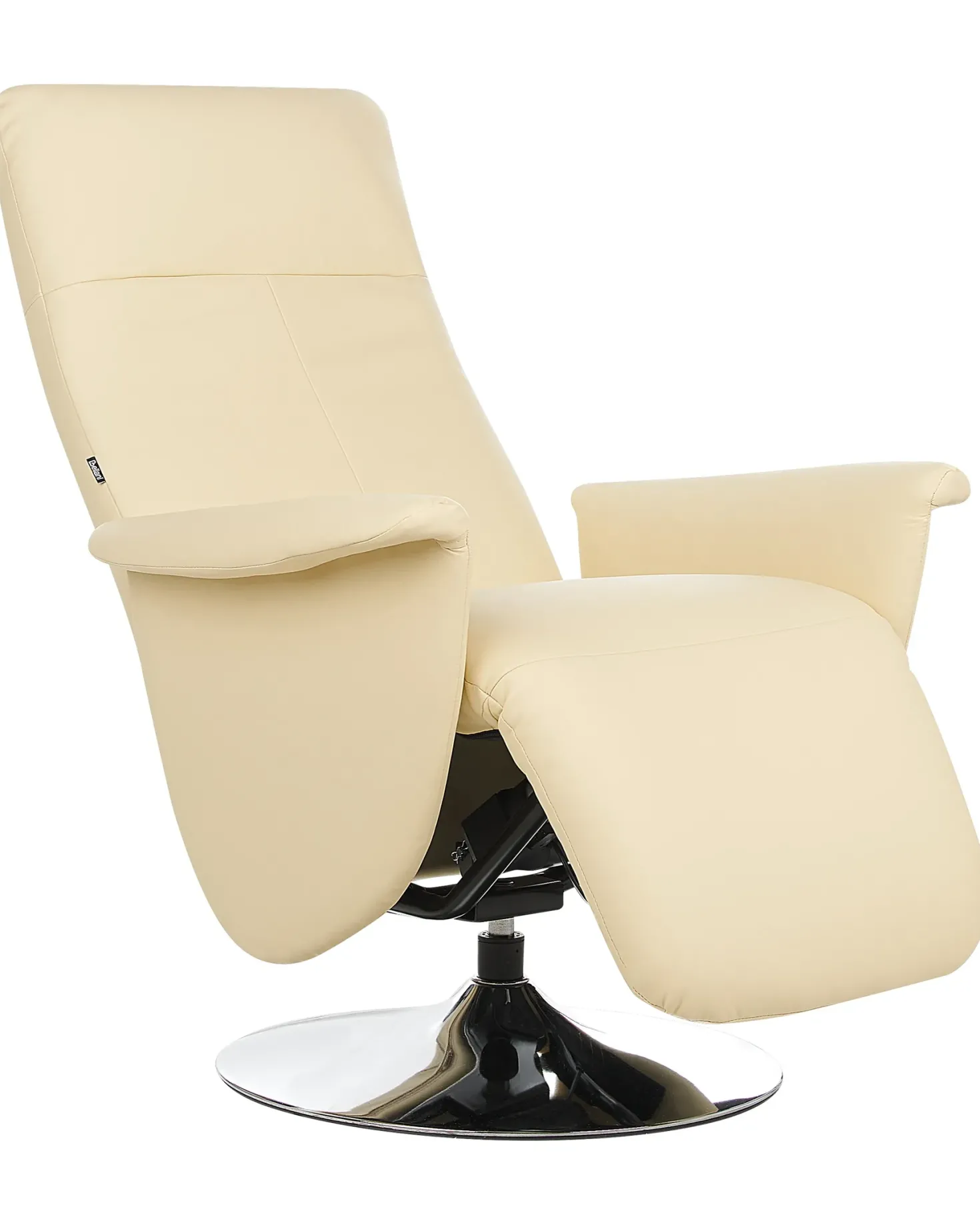 Recliner stol PRIME Inkl. fodstøtte Kunstlæder Lys Beige