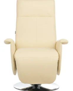 Recliner stol PRIME Inkl. fodstøtte Kunstlæder Lys Beige