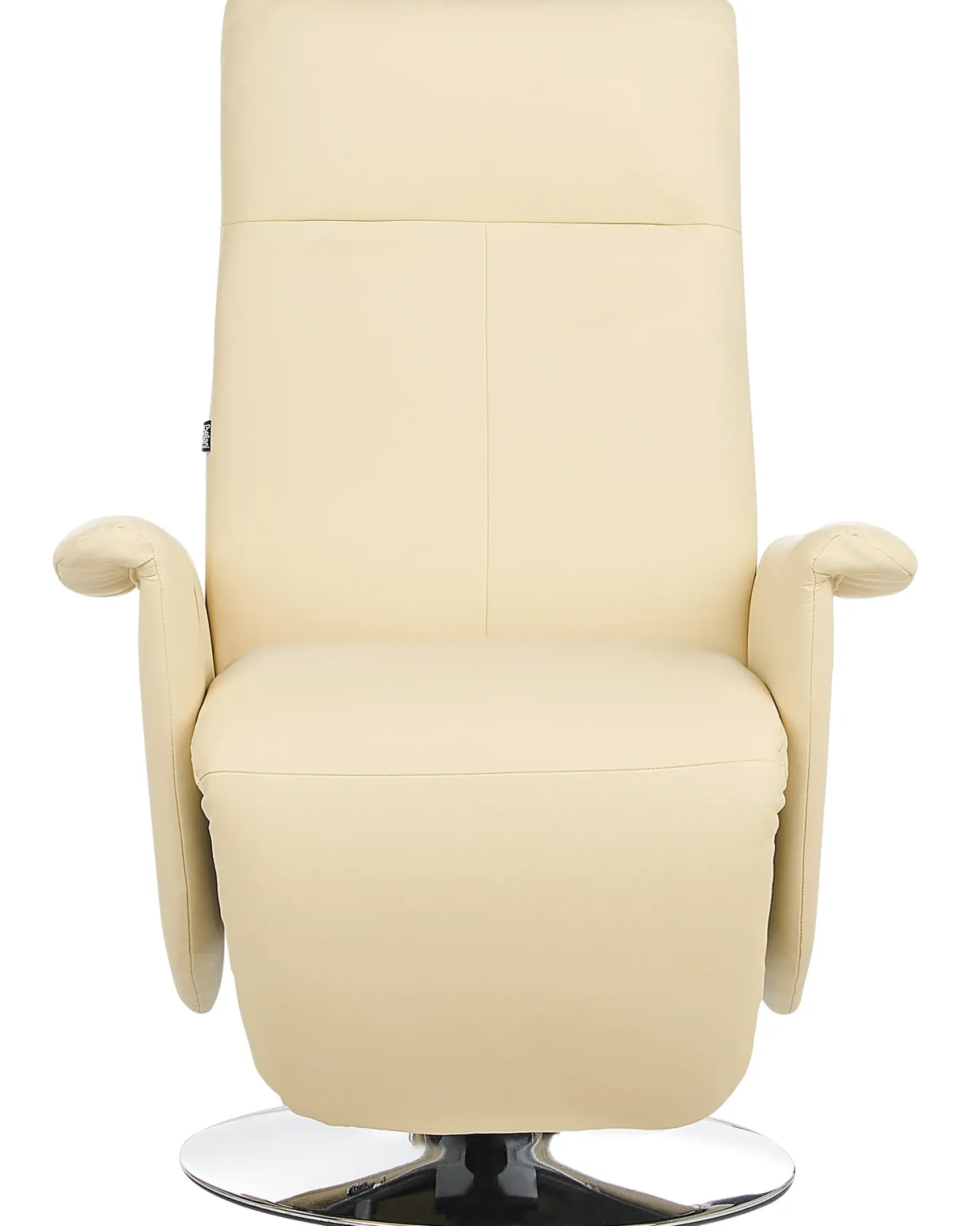 Recliner stol PRIME Inkl. fodstøtte Kunstlæder Lys Beige