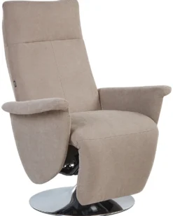 Recliner stol PRIME Inkl. fodstøtte Brungrå