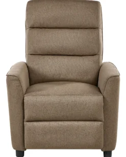 Recliner stol SANDE Inkl. fodstøtte Brun