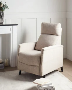 Recliner stol SELVIK Inkl. fodstøtte Beige