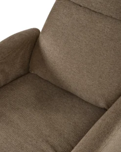 Recliner stol SELVIK Inkl. fodstøtte Brun