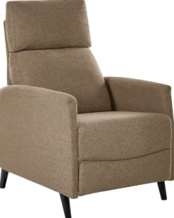 Recliner stol SELVIK Inkl. fodstøtte Brun