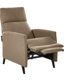 Recliner stol SELVIK Inkl. fodstøtte Brun