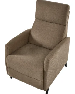 Recliner stol SELVIK Inkl. fodstøtte Brun