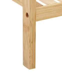 Reol BAXLEY Bambus Lysebrun
