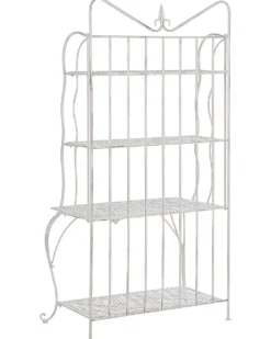 Reol PAVONA Metal 170 cm 94 cm Lys Beige