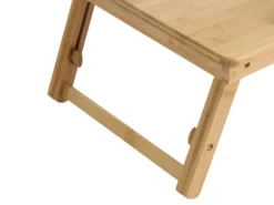 Sammenklappelig bord til bærbar computer ORGE Lysebrun 57 cm 35 cm