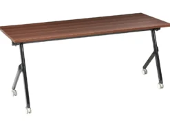 Sammenklappeligt skrivebord BENDI Mørkebrun 180 cm 60 cm