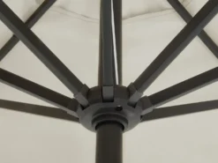 SAPRI 4 personers Havemøbelsæt Mørkebrun Metal med parasol (16 variant)