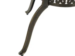 SAPRI 4 personers Havemøbelsæt Mørkebrun Metal med parasol (16 variant)
