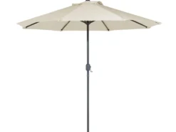 SAPRI 4 personers Havemøbelsæt Mørkebrun Metal med parasol (16 variant)