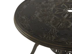 SAPRI 4 personers Havemøbelsæt Mørkebrun Metal med parasol (16 variant)