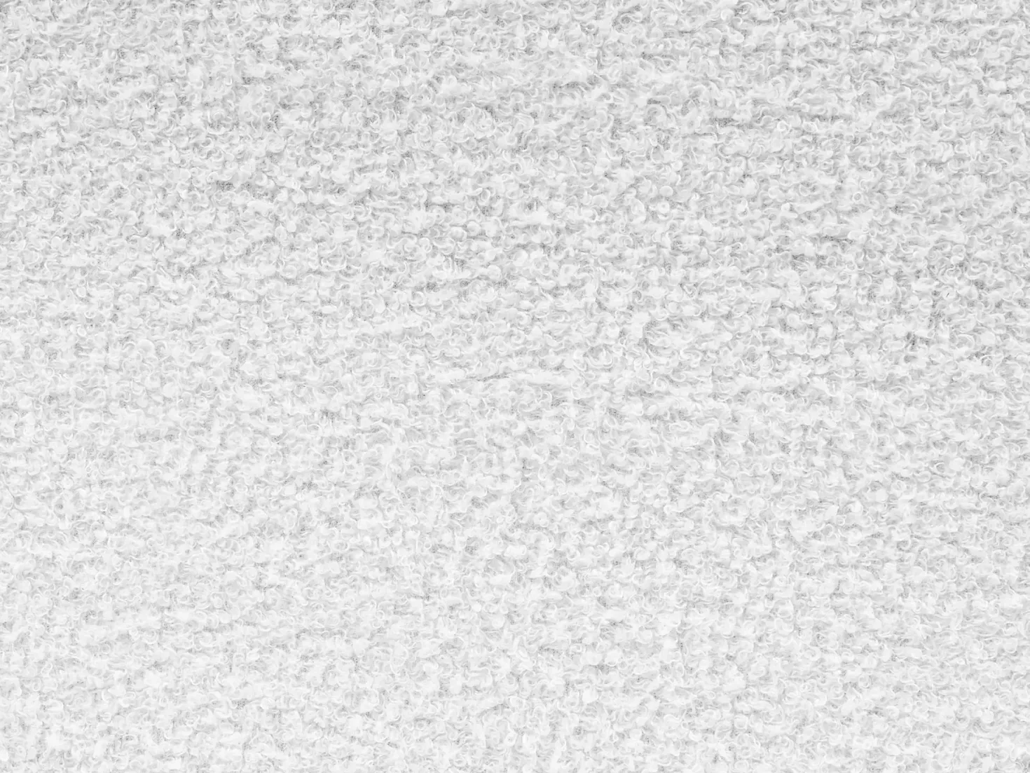 Seng Boucle LINARDS 180 x 200 cm Hvid