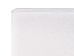 Seng Boucle LINARDS 180 x 200 cm Hvid