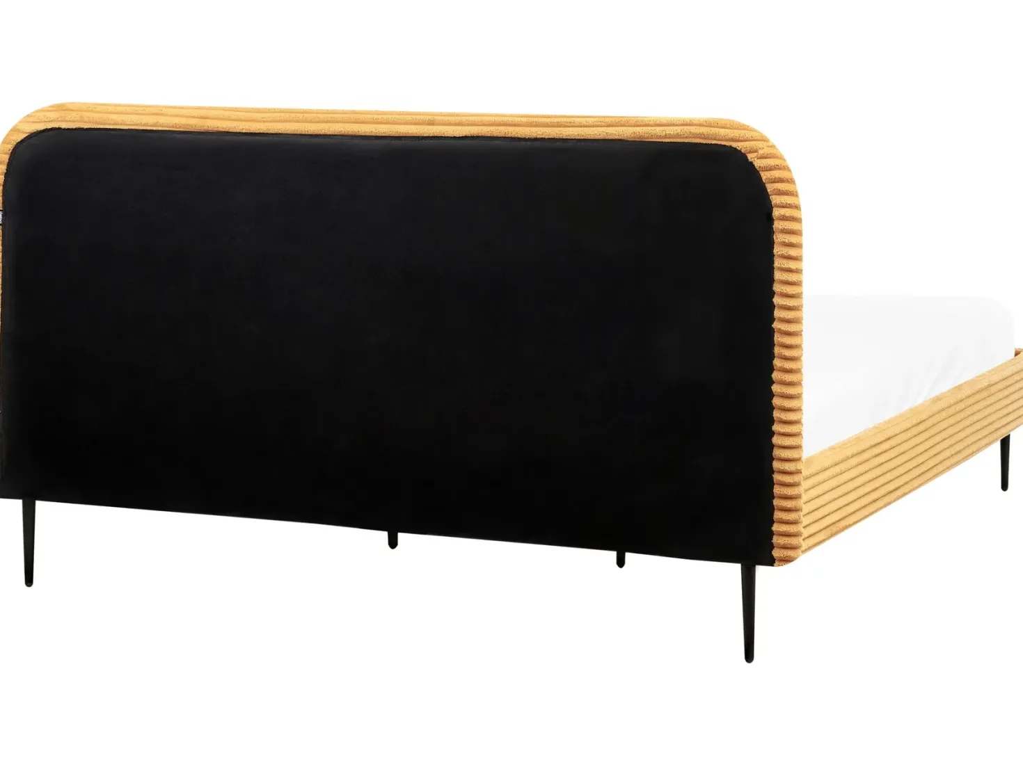 Seng Fløjl FLAYAT 180 x 200 cm Orange