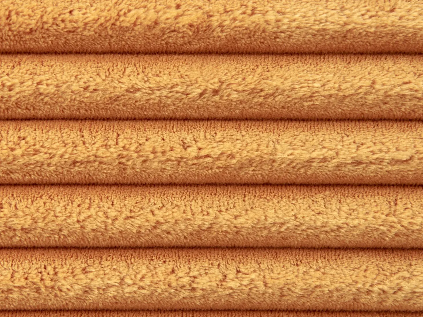 Seng Fløjl FLAYAT 180 x 200 cm Orange