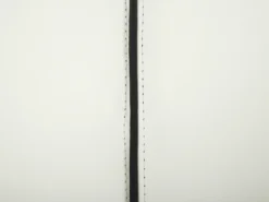 Seng Ægte læder NANTES 140 x 200 cm Cremehvid