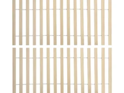 Seng med 2 skuffer OLENDON Fyretræ Hvid 180 x 200 cm