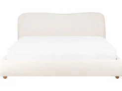 Seng med opbevaring BLAGNAC Boucle Cremehvid 180 x 200 cm