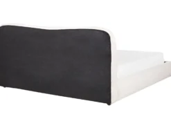 Seng med opbevaring BLAGNAC Boucle Cremehvid 180 x 200 cm