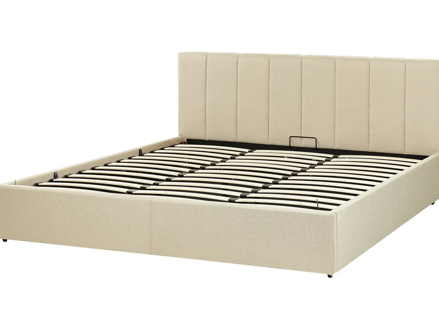 Seng med opbevaring DREUX Beige 180 x 200 cm