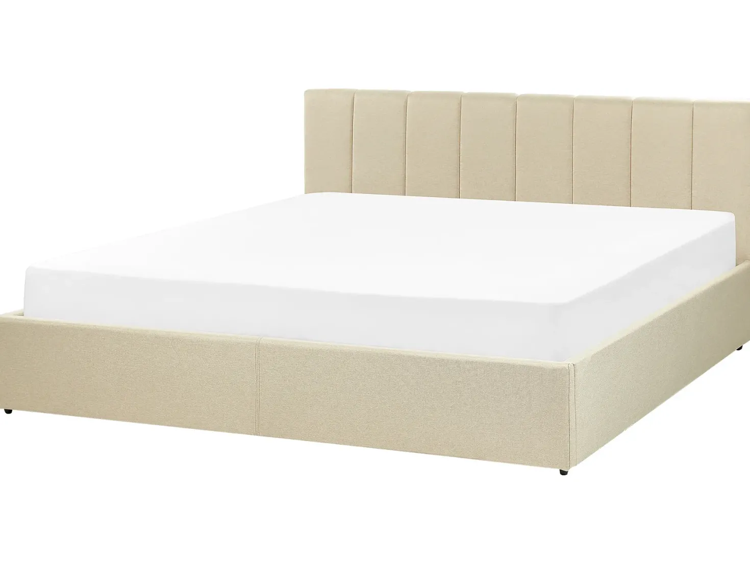 Seng med opbevaring DREUX Beige 180 x 200 cm