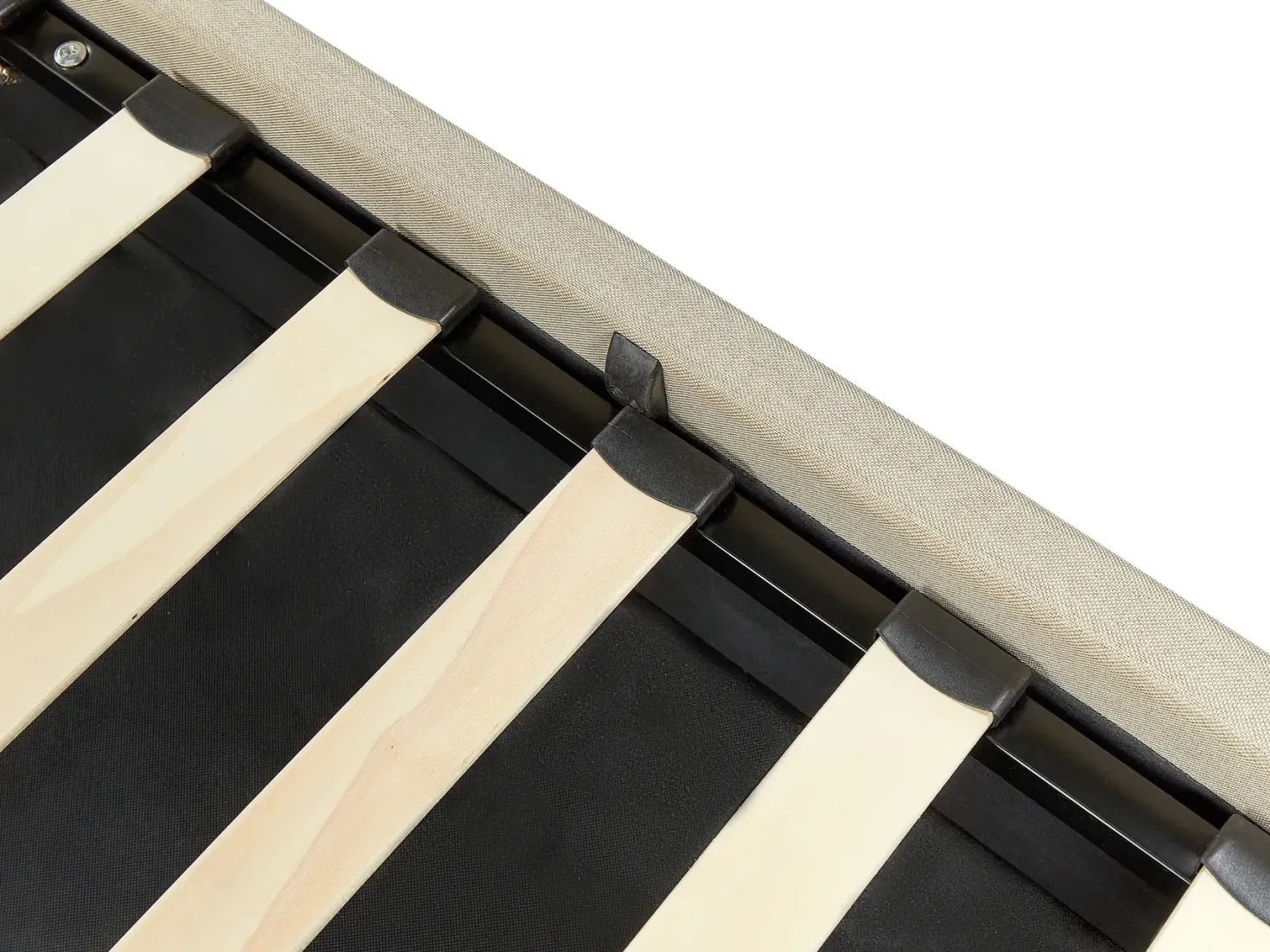Seng med opbevaring DREUX Beige 180 x 200 cm