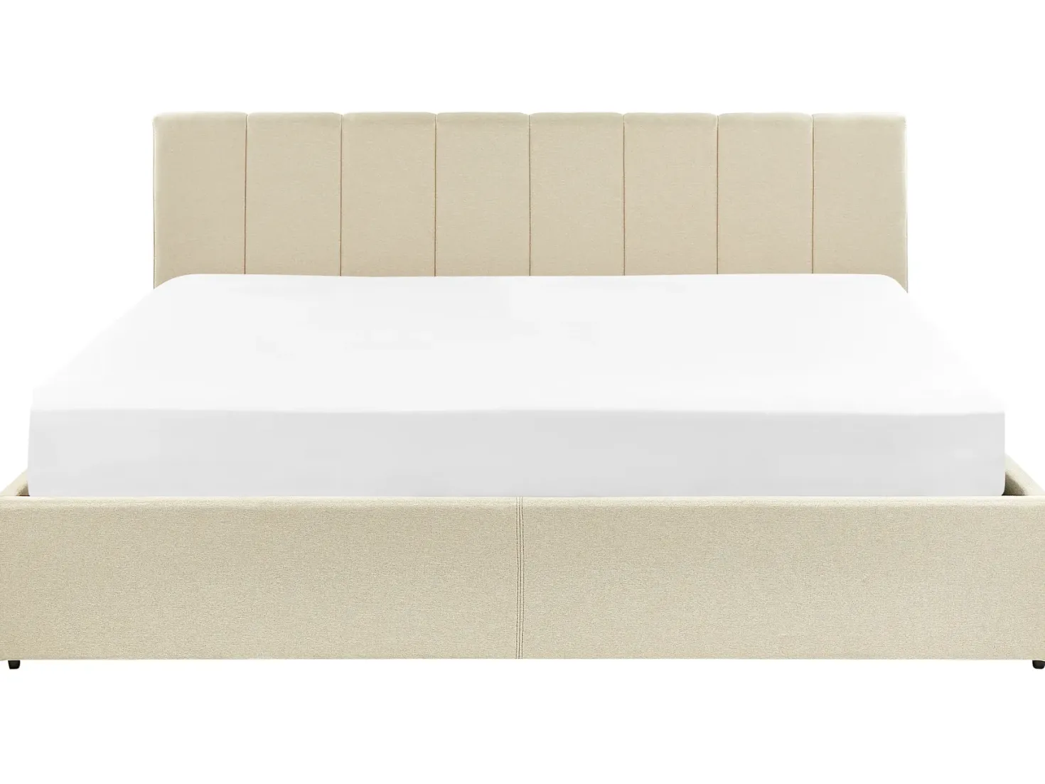 Seng med opbevaring DREUX Beige 180 x 200 cm
