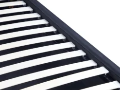 Seng med opbevaring VERNOYES Velour Sort 180 x 200 cm