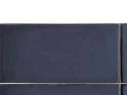 Seng med opbevaring VERNOYES Velour Sort 180 x 200 cm