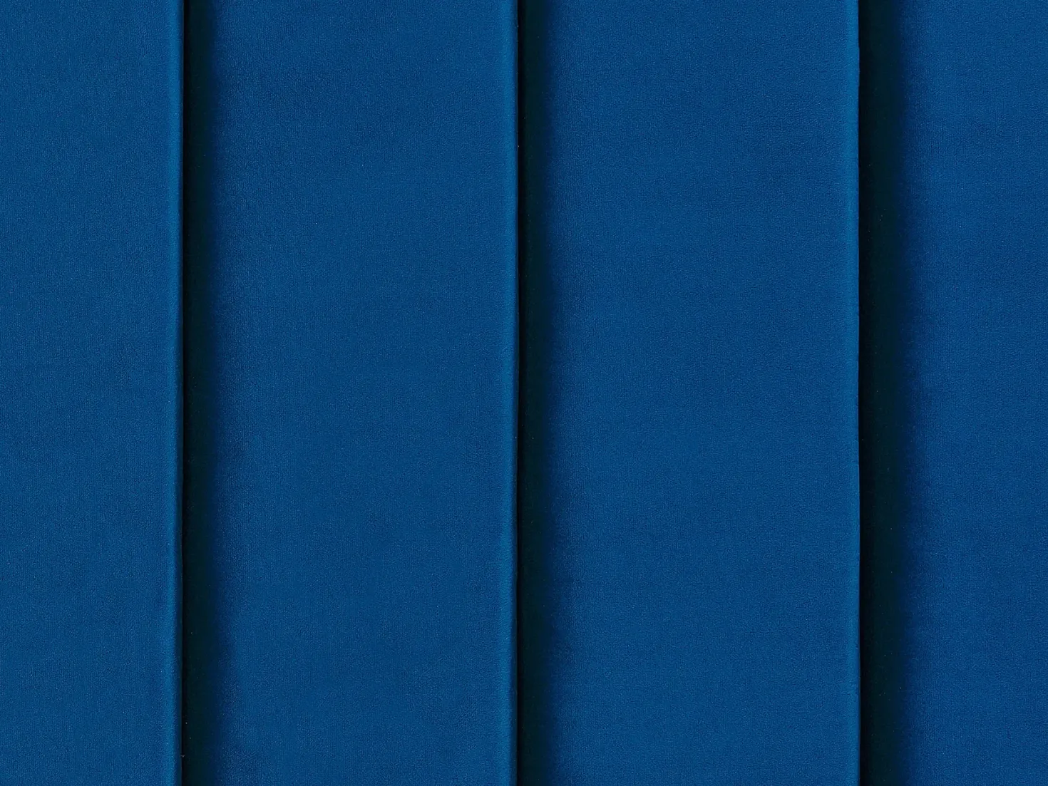 Seng med opbevaringsbænk NOYERS Velour Navy Blå 160 x 200 cm
