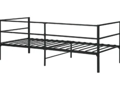 Seng Metal BATTUT 90 x 200 cm Sort