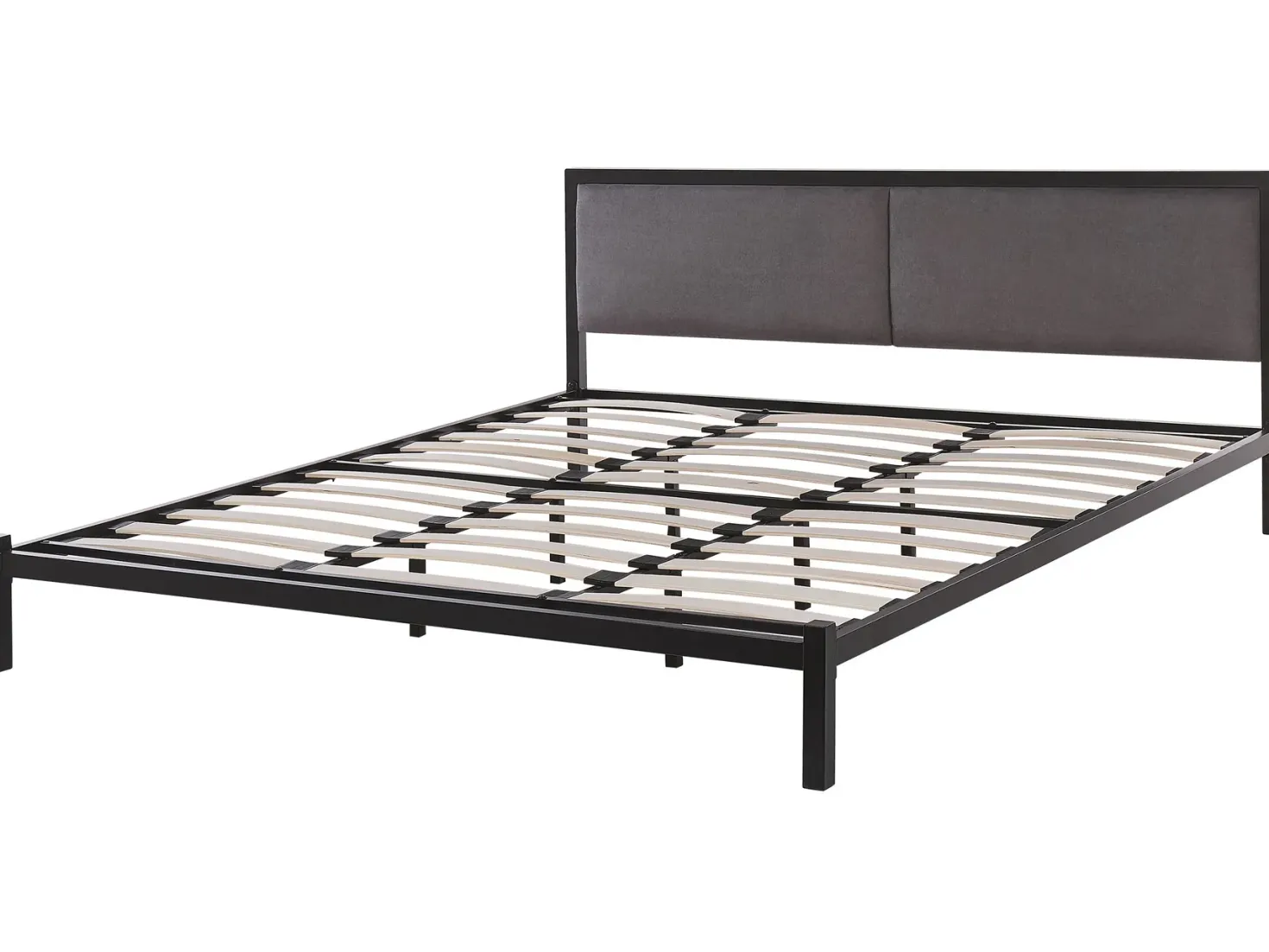 Seng Metal CLAMART 180 x 200 cm Grå