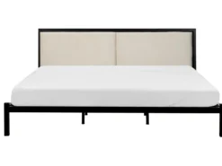 Seng Metal CLAMART 180 x 200 cm Lys Beige