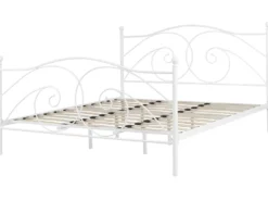 Seng Metal DINARD 180 x 200 cm Hvid