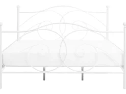 Seng Metal DINARD 180 x 200 cm Hvid