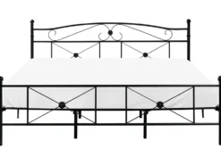 Seng Metal RODEZ 180 x 200 cm Sort