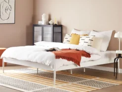 Seng Metal VAURS 180 x 200 cm Hvid