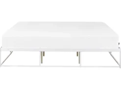 Seng Metal VIRY 180 x 200 cm Hvid